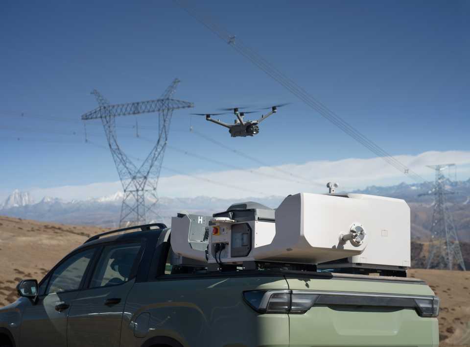 dji dock 3 umisteni na pickup